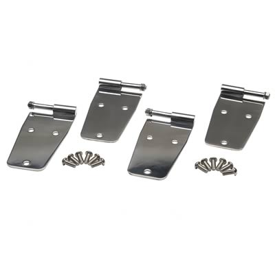 HARDTOP DOOR HINGE SET 4 PIECE