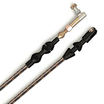 VSTHROTTLE CABLE BLACKW/ORN