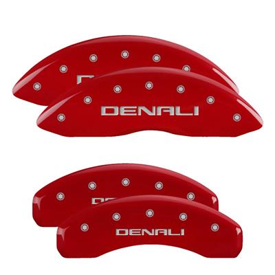 CALIPER COVERS RED SET