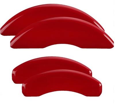 CALIPER COVERS RED SET
