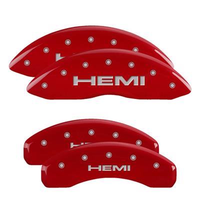 CALIPER COVERS RED SET