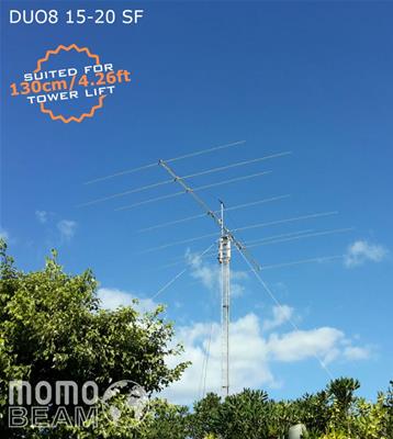 Momobeam DUO8 15/20 SF Dual Band HF Yagi Antennas