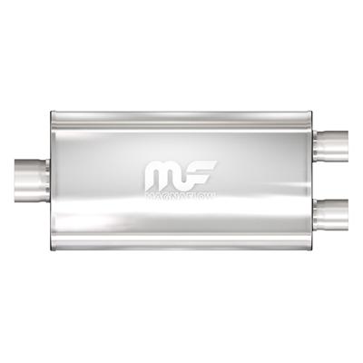 MUFFLER 3.5IN INLET DUAL 2.5IN