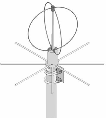 M2 Antennas Eggbeater Satellite Antennas