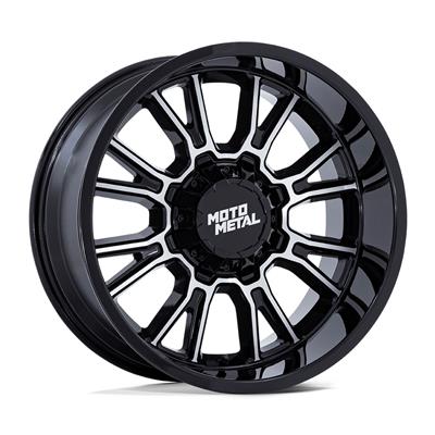WHEEL 17X9 GLOSS BLACK MACH