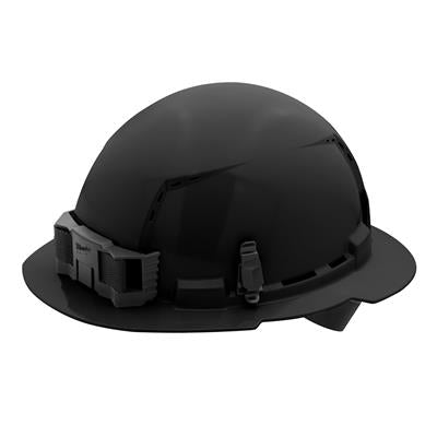 Milwaukee Full Brim Vented Hard Hats with 4-Point Ratcheting Suspension