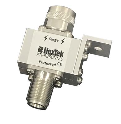 NexTek PTI-BB50 Series DC Block Coaxial RF Lightning and Surge Protectors