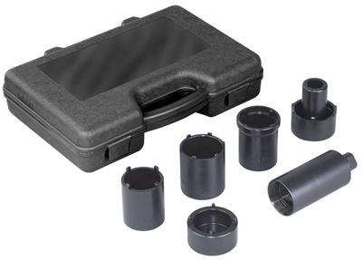 6 PC 4WD SPINDLE NUT SOCKET SE