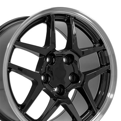 WHEELBLACKMACHINED LIP17X9.5
