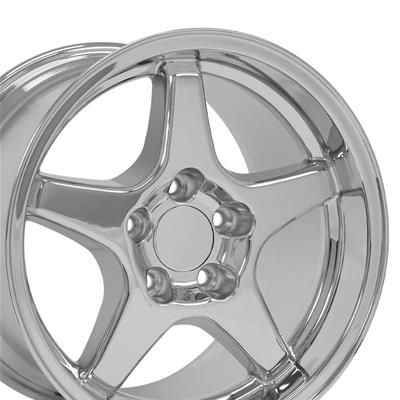 WHEEL ALUM 17X11 CHROME