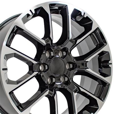 WHEELBLACK MACHINED22X9