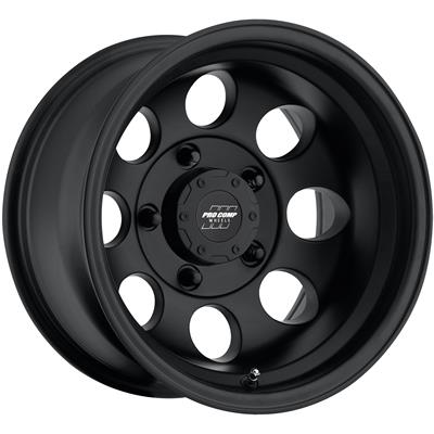 WHEEL ALUM MATTE BLACK 15X10