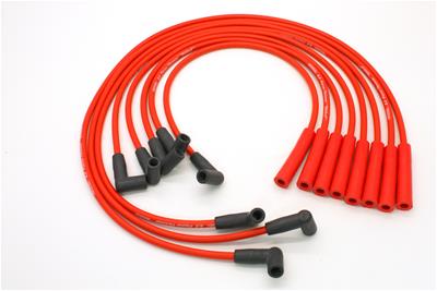 WIRES  8CYL GM CUSTOM FIT RED