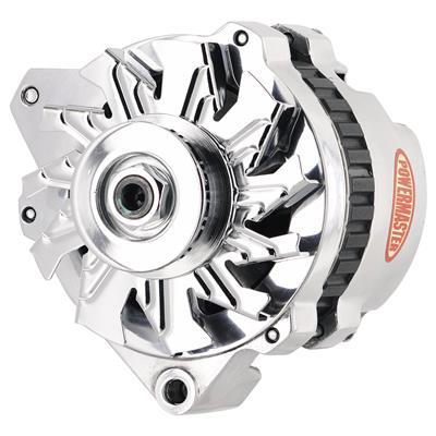 ALTERNATOR 105A POLISHED CHEVY