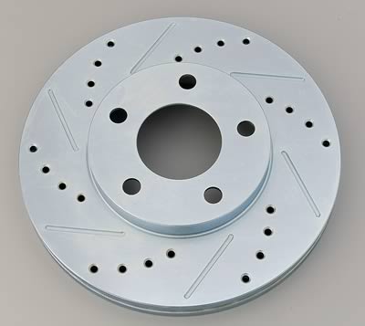RIGHT CROSSDRILLED AND SLOTTED
