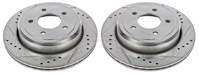 ROTORS BRAKE X-DRILL SLOTTED P