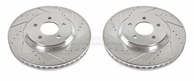 ROTORS BRAKE X-DRILL SLOTTED P