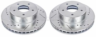 ROTORS BRAKE X-DRILL SLOTTED P