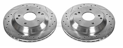 ROTORS BRAKE X-DRILL SLOTTED P