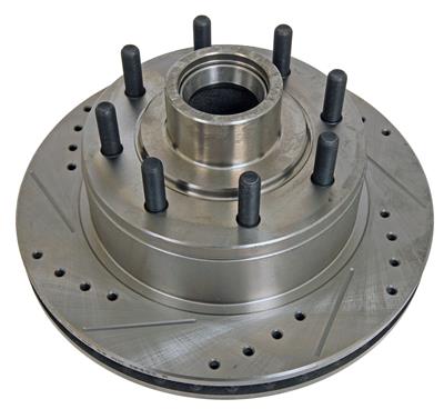 DRILLED&SLOTTED ROTOR LH