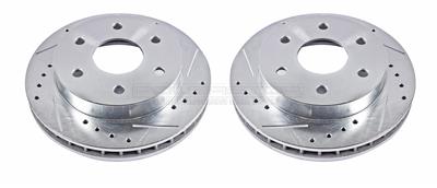 ROTORS BRAKE DRILLED/SLOTTED P