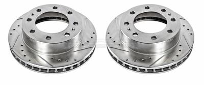 ROTORS BRAKE DRILLED FRONT PR