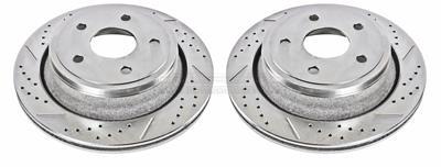 ROTORS BRAKE DRILLED/SLOTTED R