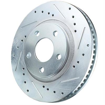 RIGHT CROSSDRILLED AND SLOTTED