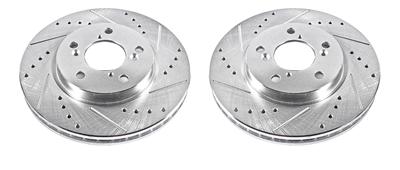 ROTORS BRAKE DRILLED FRONT PR