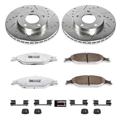 ROTORS/PADS DRLD/SLTD FRONT KI