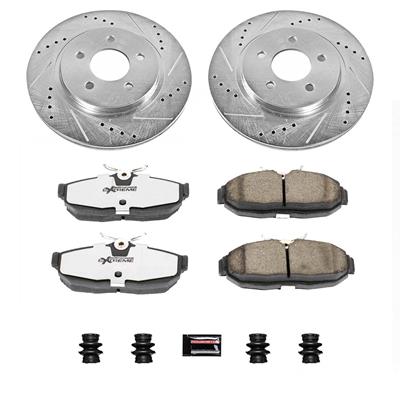 ROTOR-PAD KIT DRILLED SLOTTED