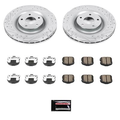 ROTORS/PADS DRILLED SLOTTED KI