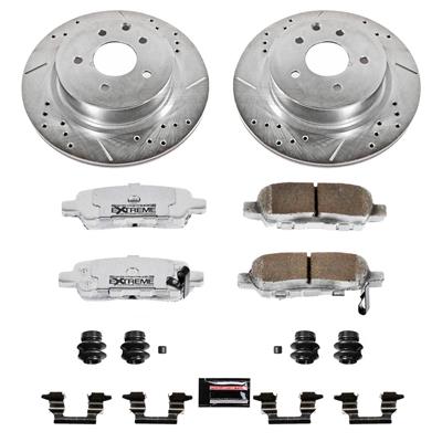 BRAKE ROTOR PAD KIT REAR DRILL