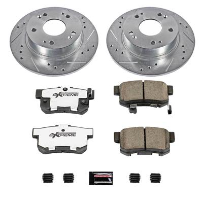 BRAKE ROTOR PAD KIT REAR
