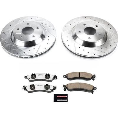 ROTOR DRILLED SLOTTED W/PADS
