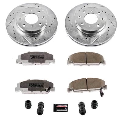 ROTORS/PADS DRILLED FRONT KIT