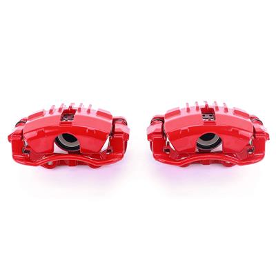 CALIPERS BRAKE ALUM RED 1-PIST