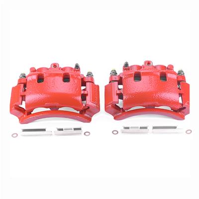 RED POWERCOATED CALIPERS