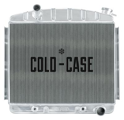 RADIATOR ALUM 2ROW CHEVY 57