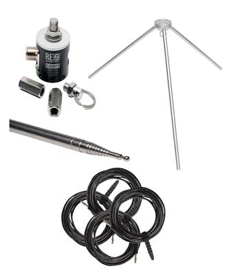 REZ Antenna Systems SCOUTPD2 Vertical Antenna System Combos