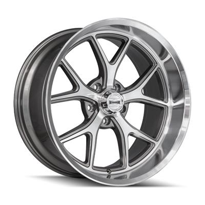 WHEEL ALUM GREY 18X8