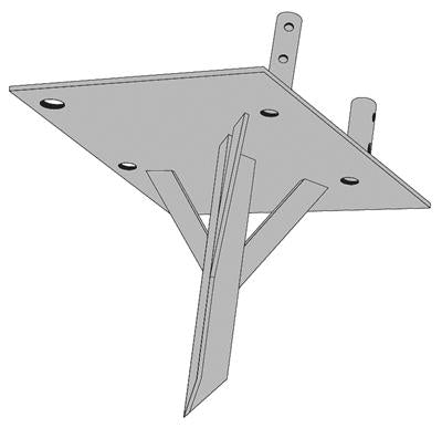 ROHN Single Drive-In Base Plates