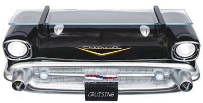 57 BEL AIR WALL SHELF W/LIGHTS