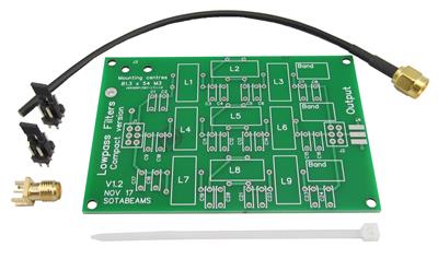 SOTAbeams Filter Boards and Band Component Kits