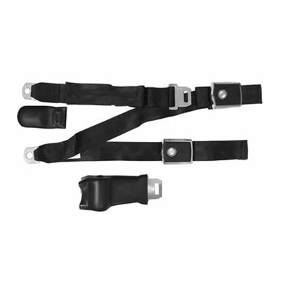 68-9 CONCOURS 3PT SEATBELT BLK