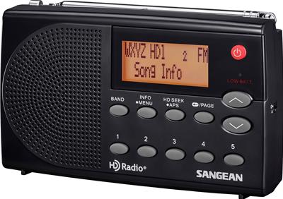 HD/FM/AM PORTABLE RADIO