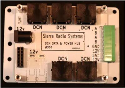 Sierra Radio Systems Device Control Network Data and Power Hubs