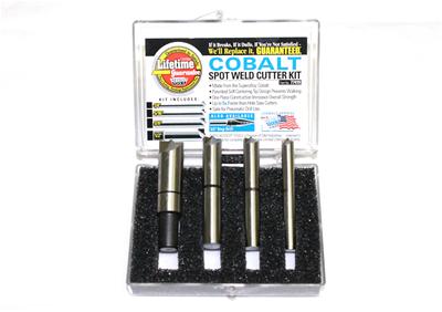4PC. COBALT SPOT WELD CUTTERS