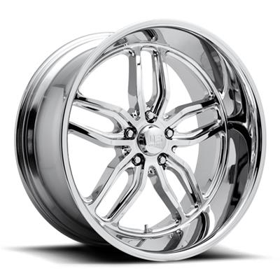 WHEEL ALUM CHROME 20X8.5