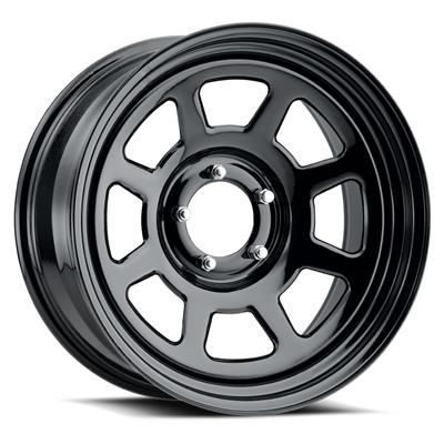 WHEEL DLUX  BLACK 17X12